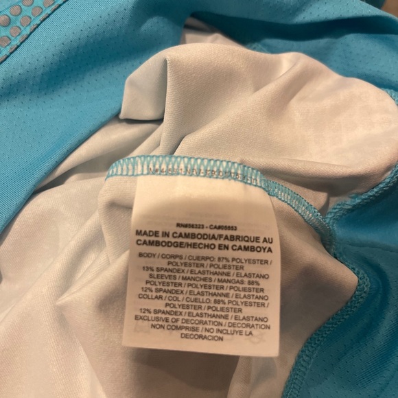 Nike Women's Golf Polo Blue Dri Fit Small Stay Cool 541954 444 NEW With Tags - Picture 5 of 5